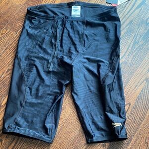 Speedo Black Performance Swim Jammers